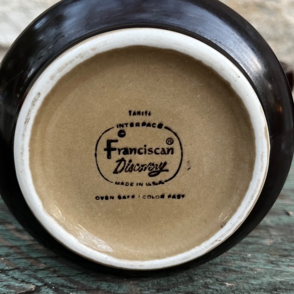 Franciscan Co. Discovery Tahiti Dinnerware Beverage/￼ Water Pitcher  USA - Picture 6 of 6